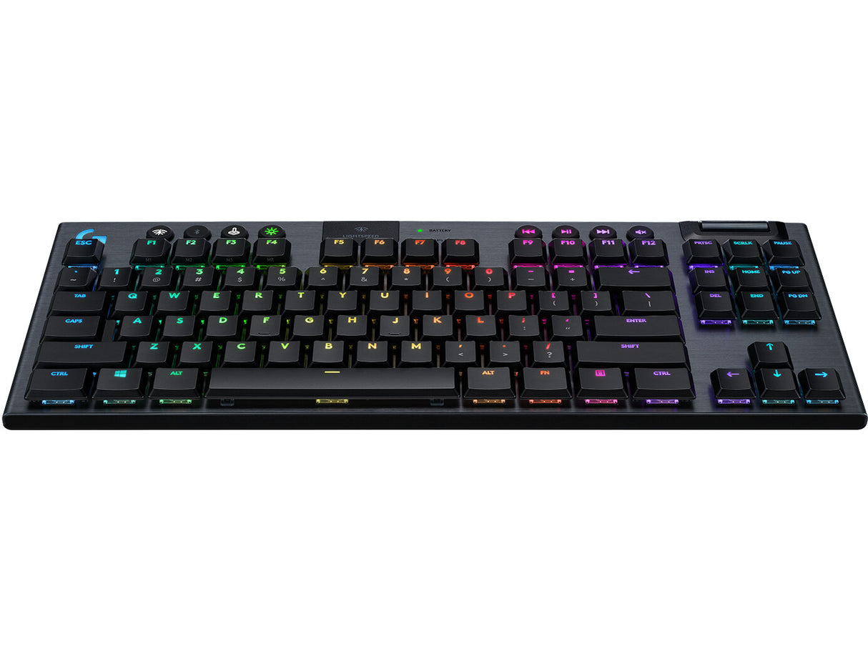 Logitech G G915 TKL Tenkeyless LIGHTSPEED Wireless RGB Mechanical Gaming Keyboard - GL Tactile