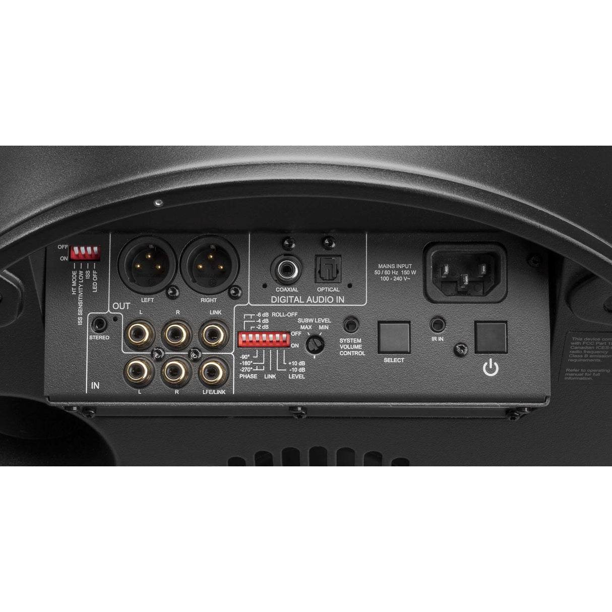 Genelec F Two Active Black Active subwoofer 150 W