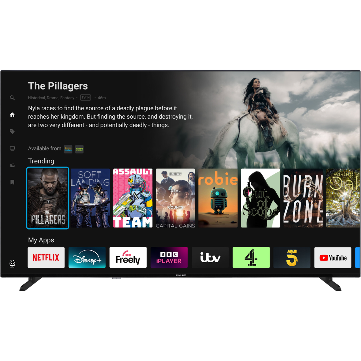 Finlux 65FTUJ9460 - 65 -  4K - Smart TV