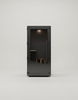 Mutebox One Sort dør / Black Oak