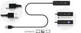 Yealink UH36 Dual Teams Headset Wired Head-band Office/Call center USB Type-A Black, Silver