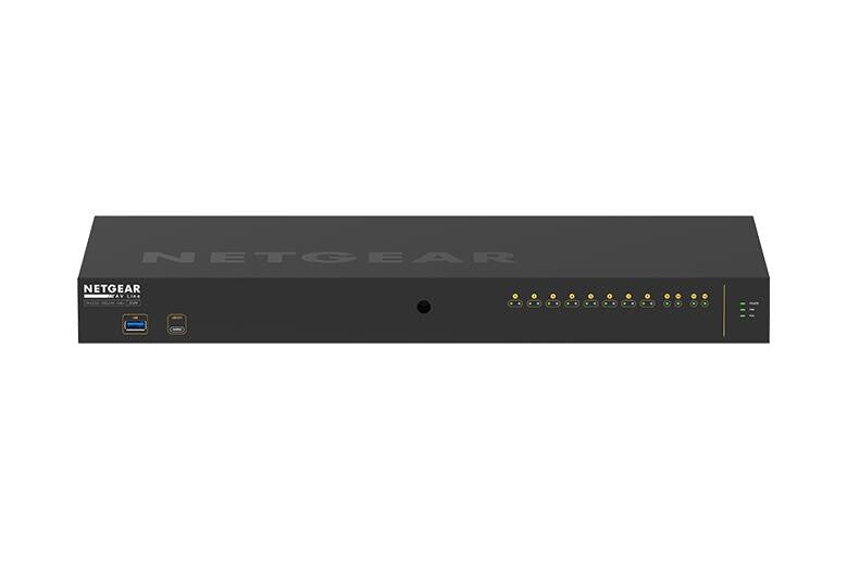 NETGEAR GSM4212PX Administreret L2/L3 Gigabit Ethernet (10/100/1000) Strøm over Ethernet (PoE) 1U Sort